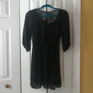 Iz Byer black dress